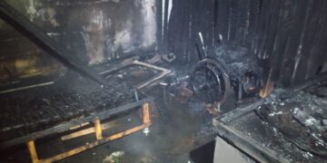 Guaporé: Incêndio controlado pelos bombeiros pode ter sido criminoso