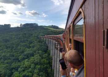 Trem dos Vales proporcionou momentos inesquecíveis para cerca de 32 mil pessoas na Ferrovia do Trigo