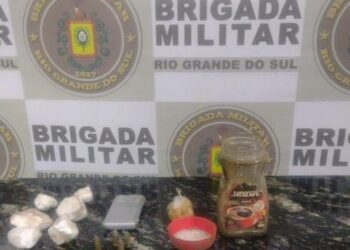 SOLEDADE | Homem de 19 anos é preso pela Brigada Militar com mais de 200 gramas de cocaína