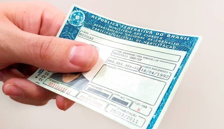Aumento da Carteira Nacional de Habilitação (CNH)