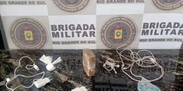 SOLEDADE | Brigada Militar prende homem por arremesso de drogas no presídio Estadual do município