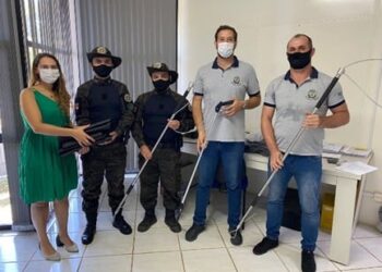 GUAPORÉ | Materiais de manejo são doados pelo Poder Público para policiais do 3º Batalhão Ambiental da Brigada Militar