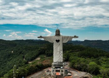 ENCANTADO | Cristo Protetor deve ser entregue à comunidade no fim do ano