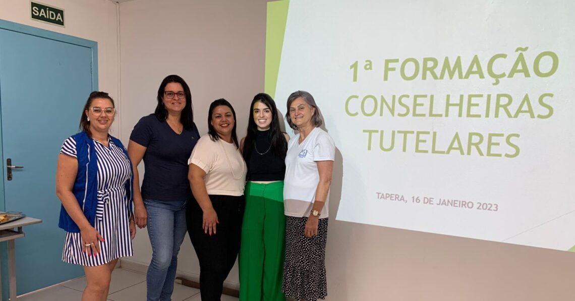 Conselheiras Tutelares de Tapera passam por formação continuada