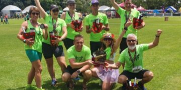 GUAPORÉ | Octeto Misto Runners conclui com excelência a 10ª Maratona do Vinho