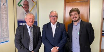 TAPERA | Prefeito e Secretário de Desenvolvimento de Tapera foram à Capital Federal