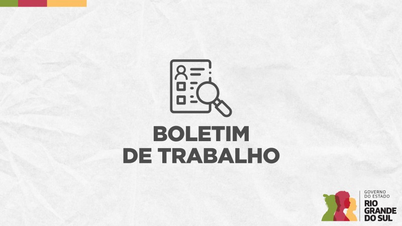 Dados sobre trabalho formal no Estado mostram estabilidade no quarto trimestre de 2023