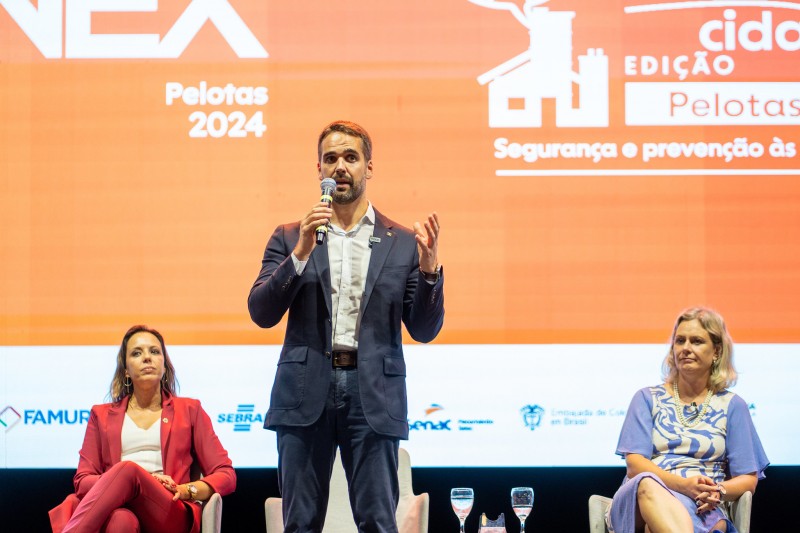 Na abertura do Connex, Leite destaca atuação conjunta das forças de segurança no combate à criminalidade
