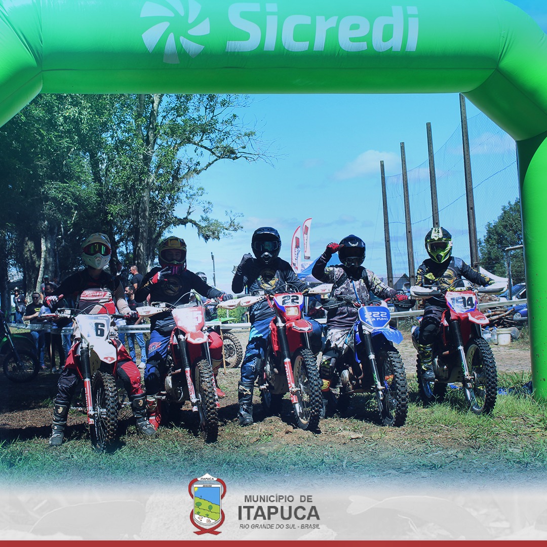 Evento de trilheiros movmentou programação de aniversário de Itapuca