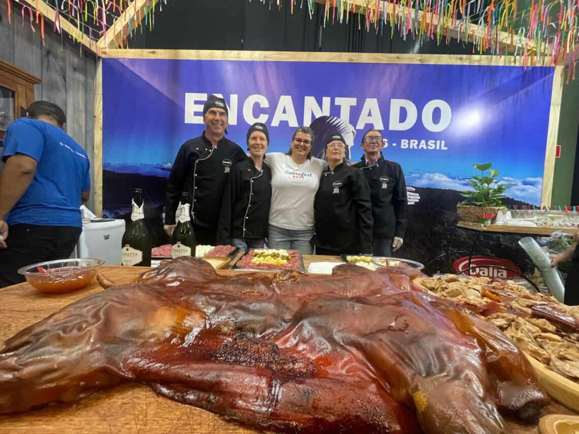 Produtos Dália expostos na Festa da Uva
