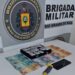 GUAPORÉ | Em conhecido ponto de tráfico, jovem é preso pela Brigada Militar comercializando drogas