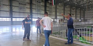 GUAPORÉ | Obras de mais um lance de arquibancadas do Ginásio Municipal Multiuso começarão em breve