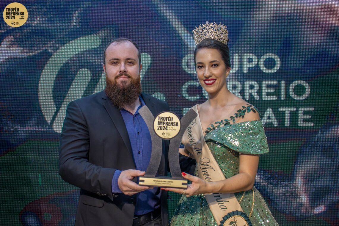 TROFÉU IMPRENSA 2024 | Henrique Ongaratto homenageado com o destaque profissional