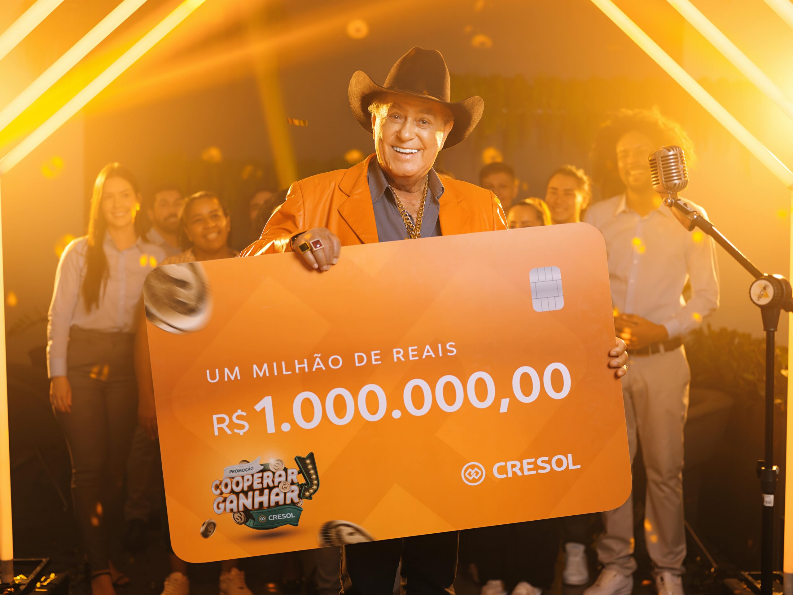 Cresol lança a maior campanha de prêmios do cooperativismo de crédito do Brasil: Cooperar é Ganhar