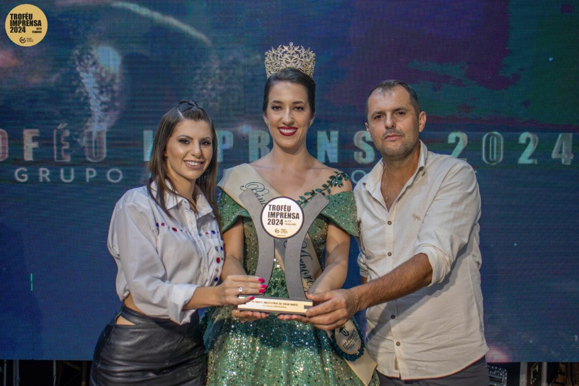 TROFÉU IMPRENSA 2024 | Ki Mate Indústria de Erva-Mate é destaque empresarial