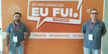 Veterinários da Cotriel participam de evento em Minas Gerais