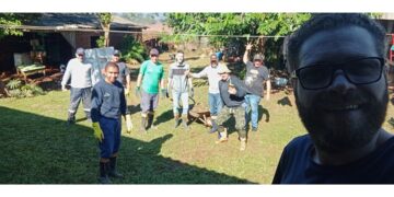 Câmara de Campos Borges libera servidor voluntário para limpeza da cidade de Roca Sales
