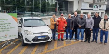 SICREDI BOTUCARAÍ RS/MG- Fundo Social entrega Carro para Bombeiros Voluntários de Arvorezinha