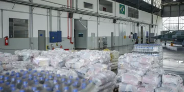 Comitiva de ministros chega ao RS; gabinete permanente será instalado