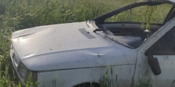 SERAFINA CORRÊA | Adolescentes são socorridos pelo SCAB após capotamento de veículo na zona rural do município
