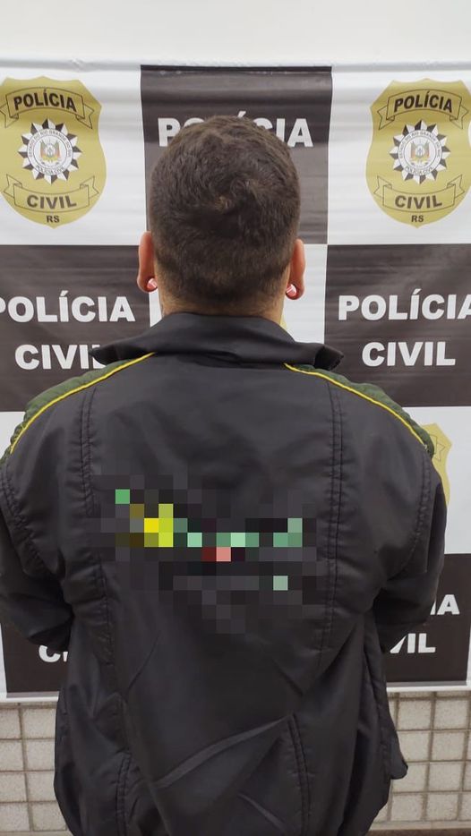 SERAFINA CORRÊA | Criminoso apontado por incêndio e disparos de arma de fogo é preso pela Polícia Civil