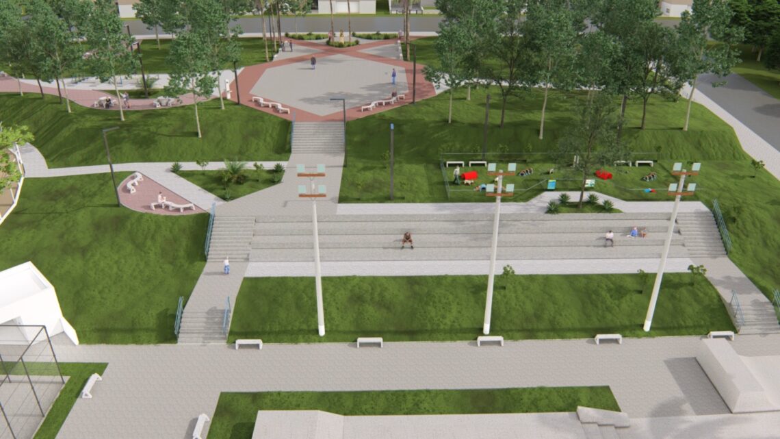 GUAPORÉ | Administração Municipal investe na revitalização da Praça Getúlio Vargas