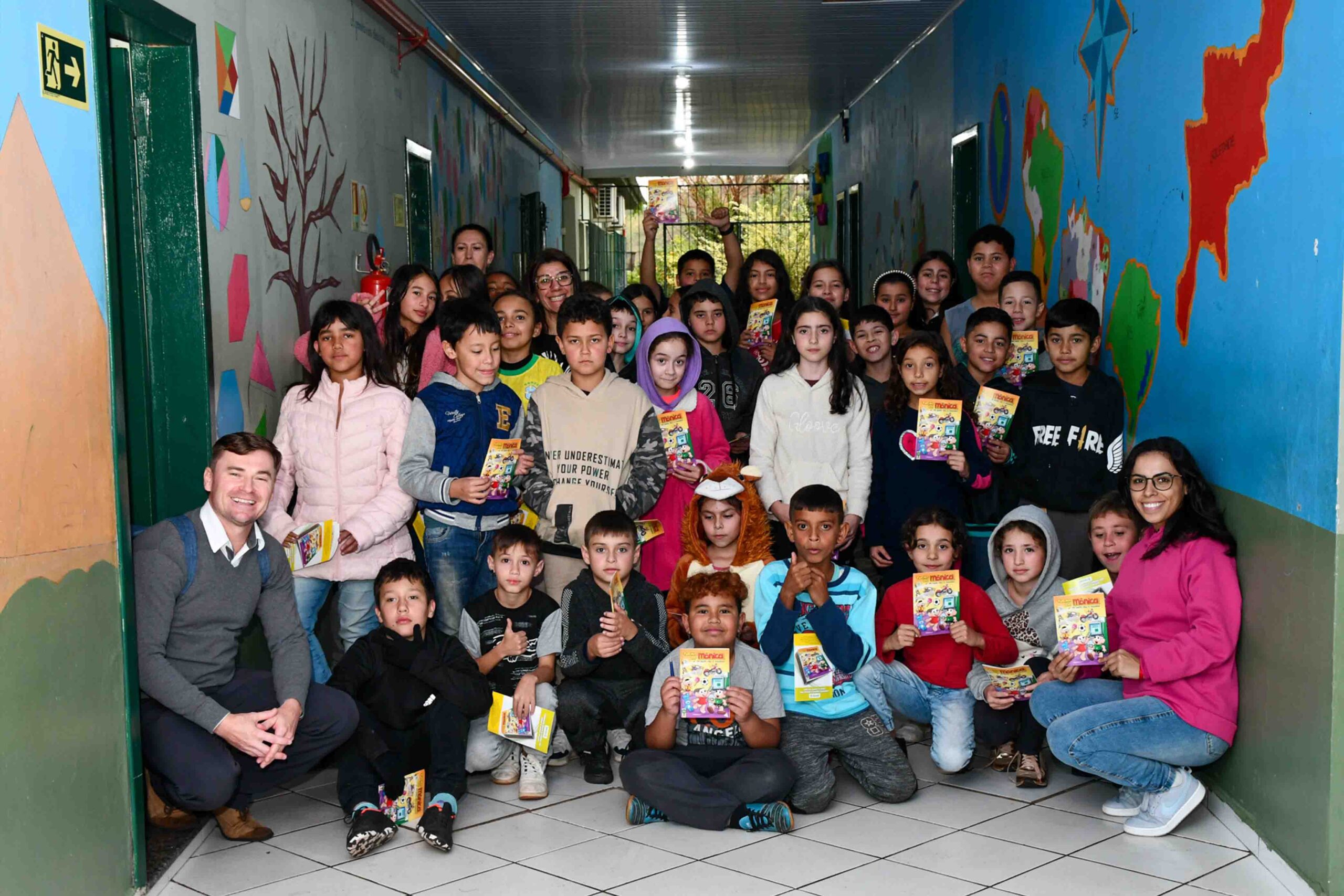 Cooperação na Ponta do Lápis leva Educação Financeira à escola Dr. Valdemar Rocha em Soledade