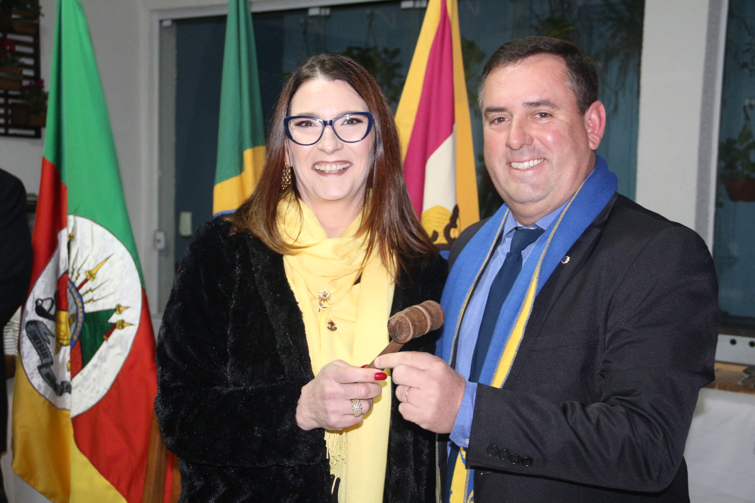 Stefania Rota Kesterke assume a presidência do Lions em Espumoso