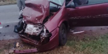 Acidente envolve ônibus e carro de Ibirubá na RSC-377