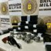 SERAFINA CORRÊA | Arma de fogo e cerca de 9 Kg de entorpecentes apreendidos pela Brigada Militar