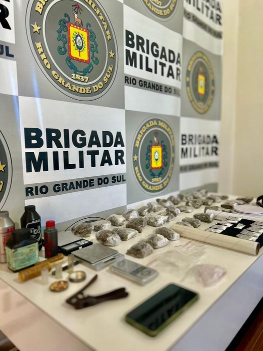 GUAPORÉ | Adolescentes são apreendidos pela Brigada Militar