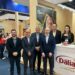 Presidentes e equipe comercial divulgam marca Dália em um dos maiores eventos do setor