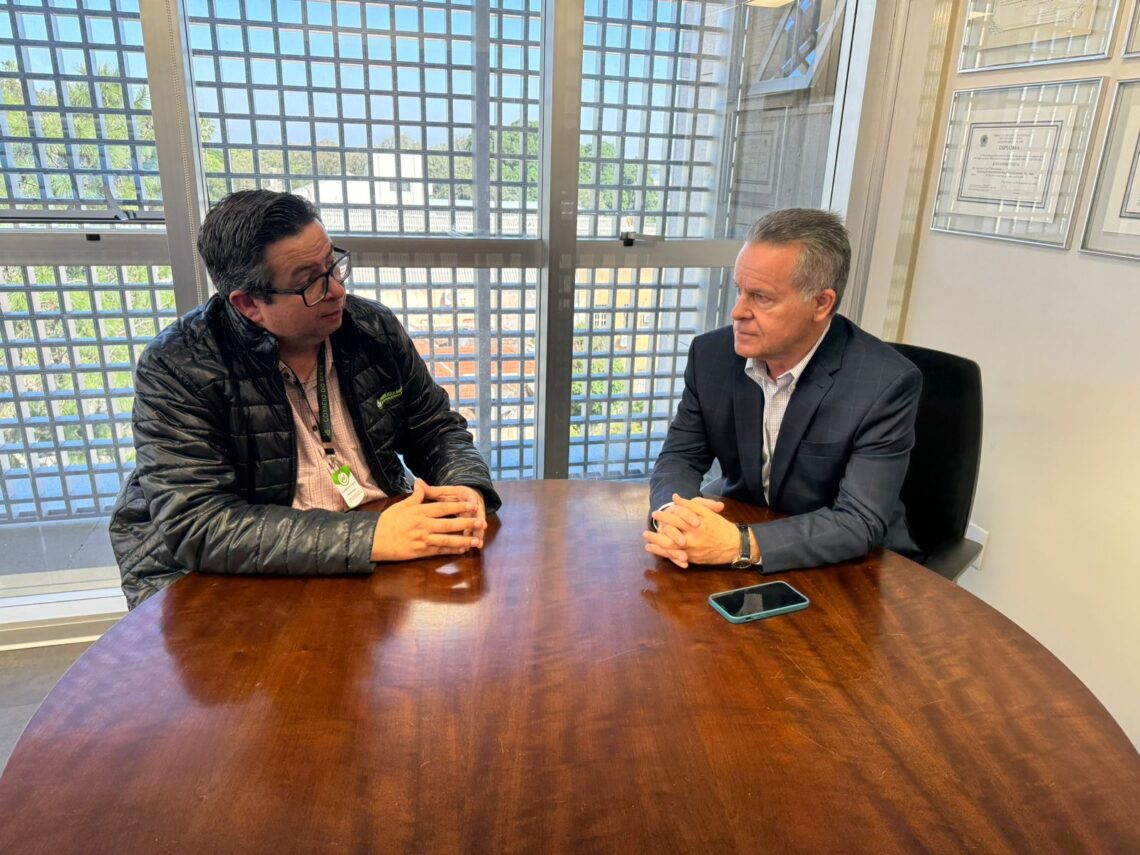 Diretor do Correio do Mate se reuniu com ex-presidente e atual conselheiro do Tribunal de Contas, Alexandre Postal