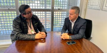 Diretor do Correio do Mate se reuniu com ex-presidente e atual conselheiro do Tribunal de Contas, Alexandre Postal