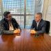 Diretor do Correio do Mate se reuniu com ex-presidente e atual conselheiro do Tribunal de Contas, Alexandre Postal