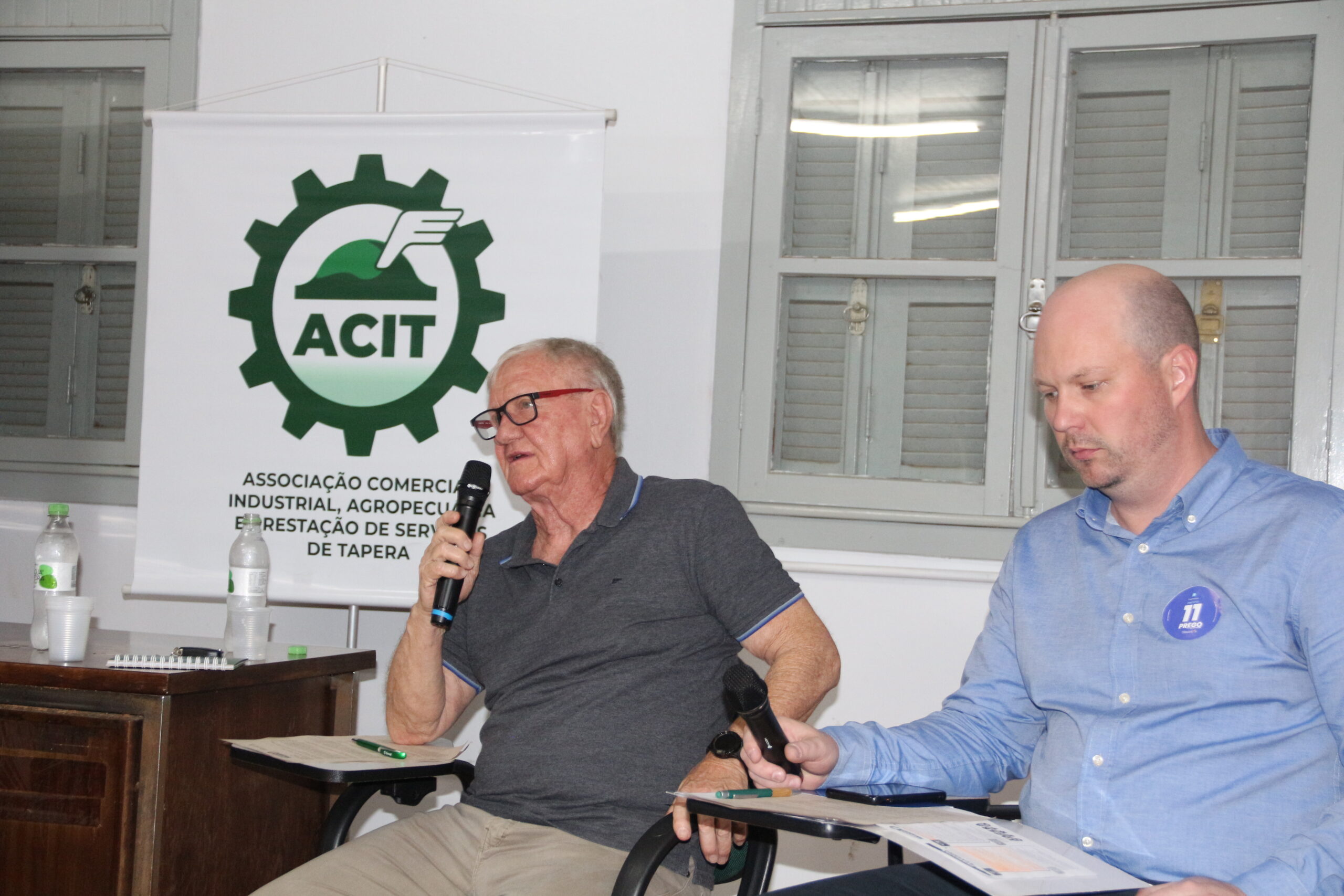 ACIT realizou painel sabático com candidatos à majoritária de Tapera