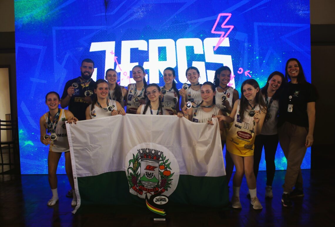 GUAPORÉ | Meninas da Escola Municipal Imaculada Conceição conquistam os Jogos Escolares do Rio Grande do Sul (Jergs)