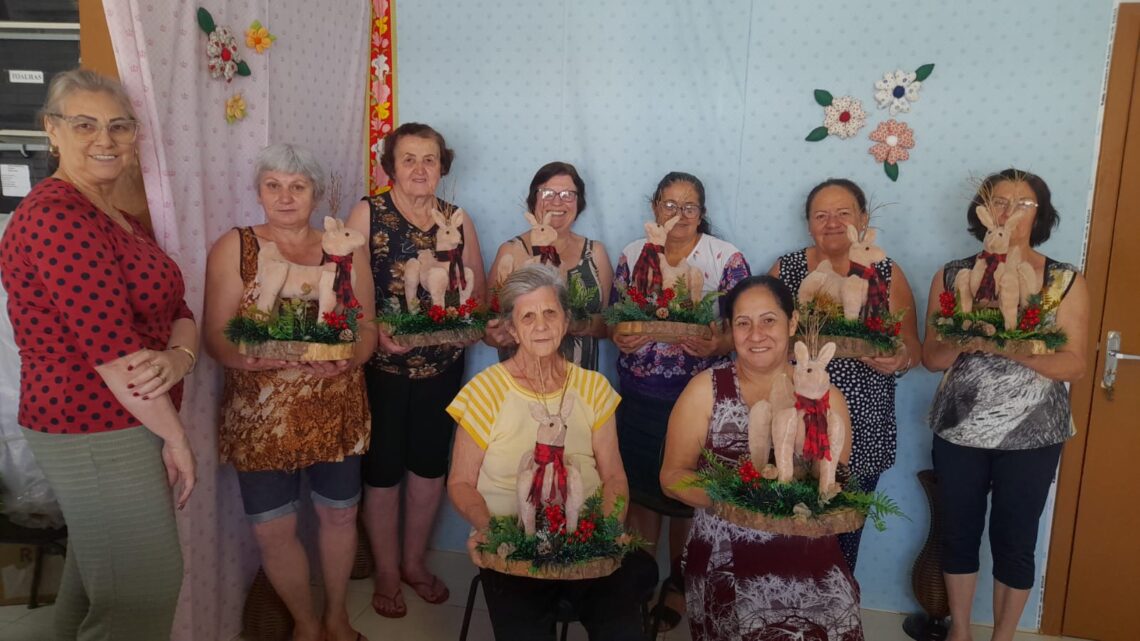 ILÓPOLIS | Oficinas de pintura e artesanato ofertadas no CRAS