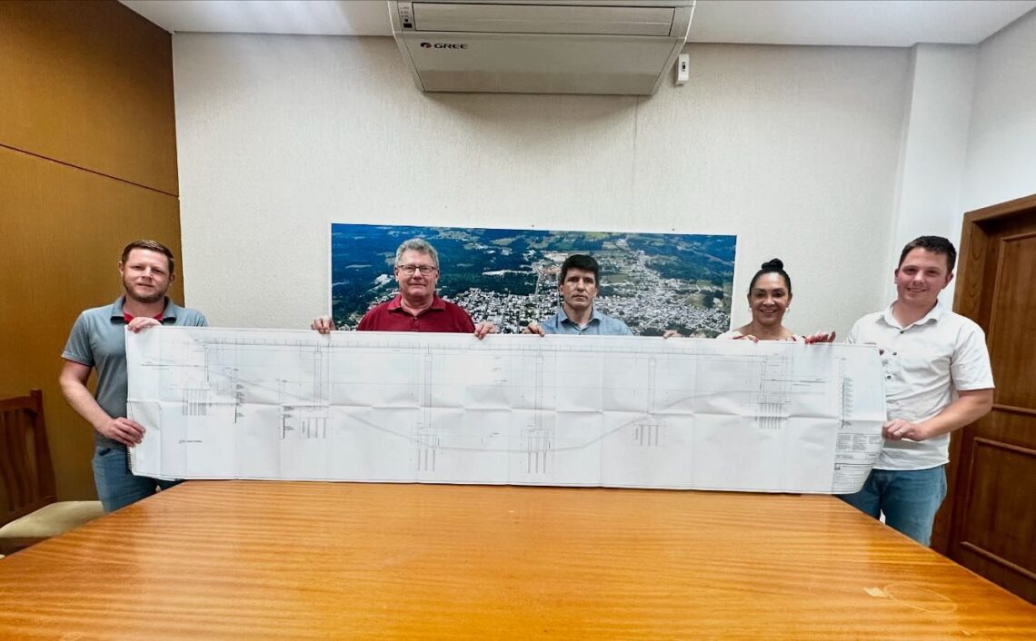 Recebimento e homologação do projeto da ponte entre Arvorezinha e Guaporé