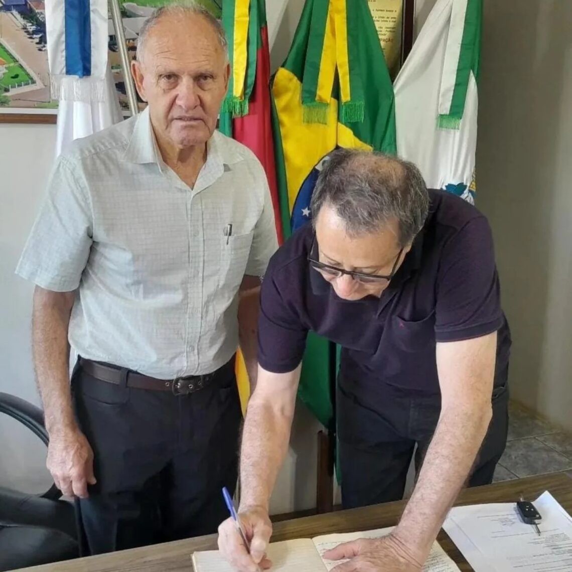 Dilmar Loro assume como prefeito em exercício em Alto Alegre
