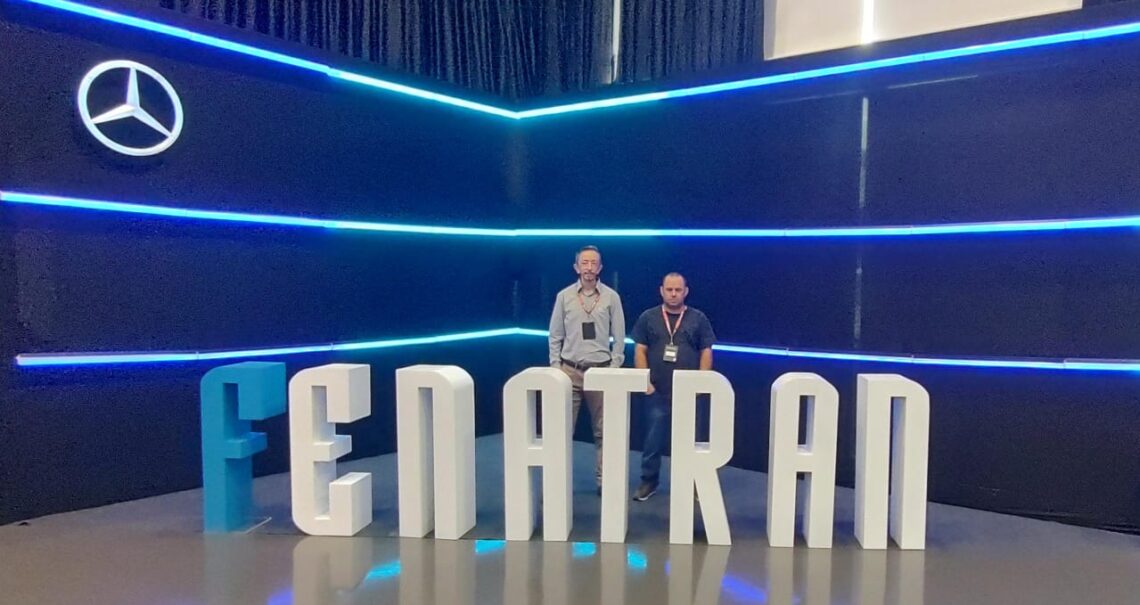 Colaboradores da Cotrisoja participam da FENATRAN 2024
