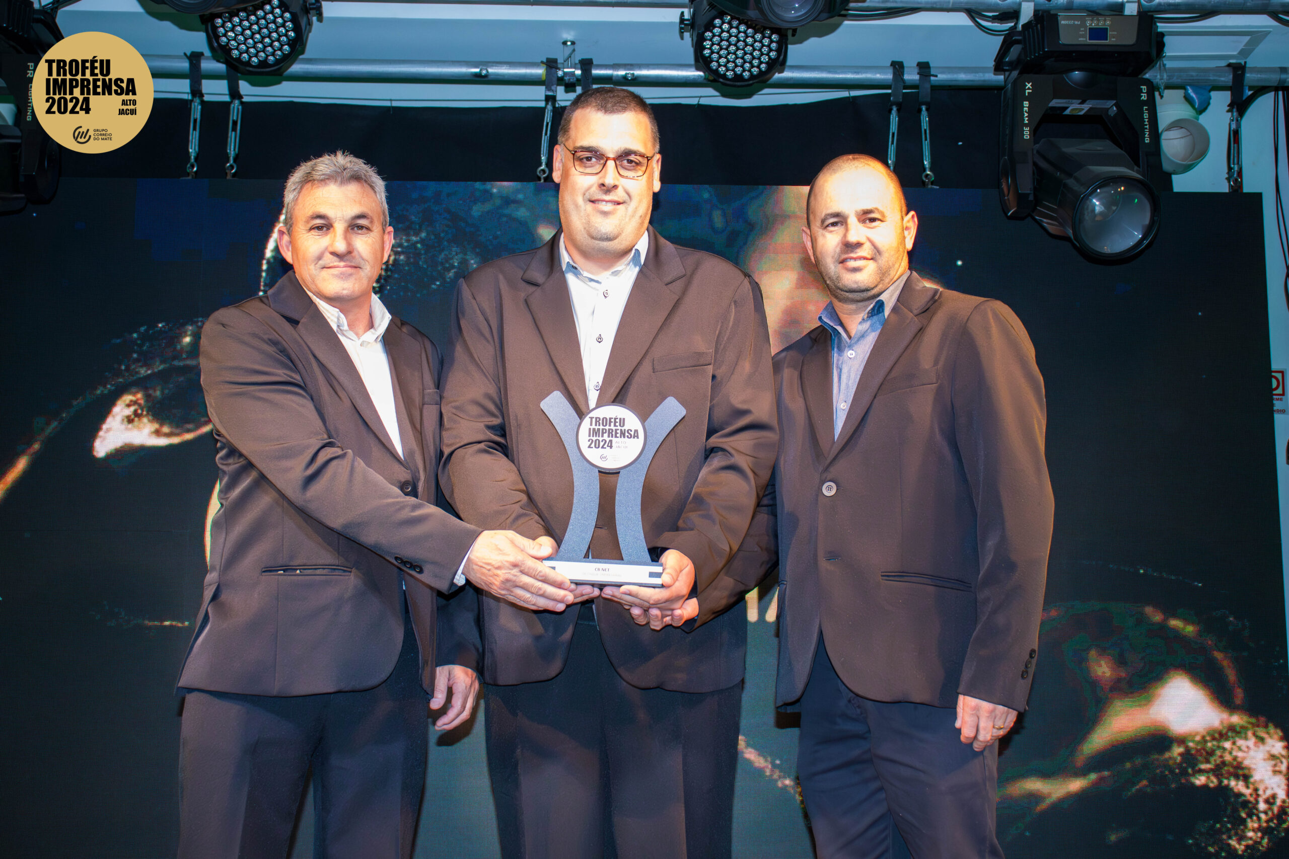 Empreendedorismo da CB NET evidenciado com o Troféu Imprensa 2024