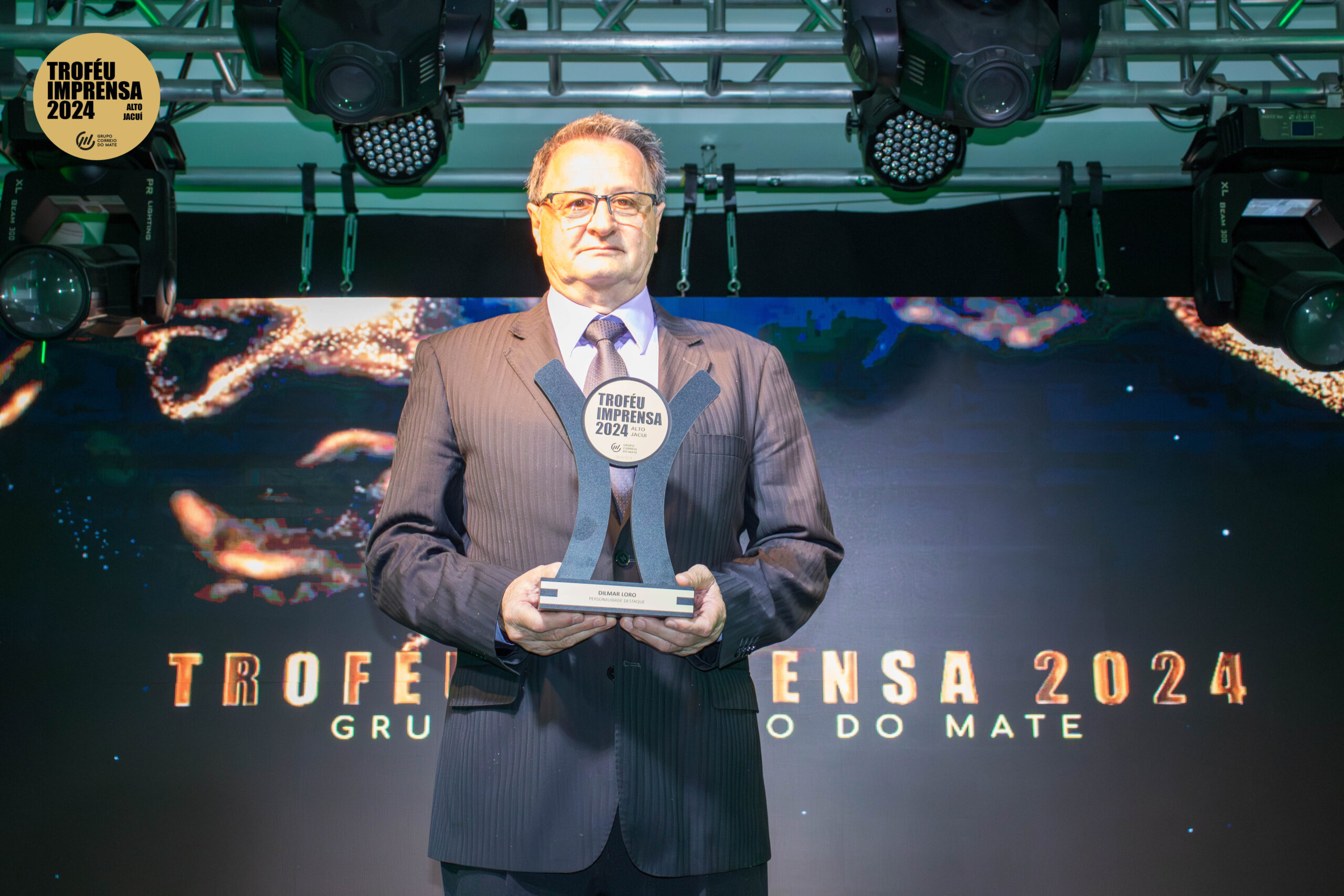 Trajetória de Dilmar Loro evidenciada no Troféu Imprensa 2024