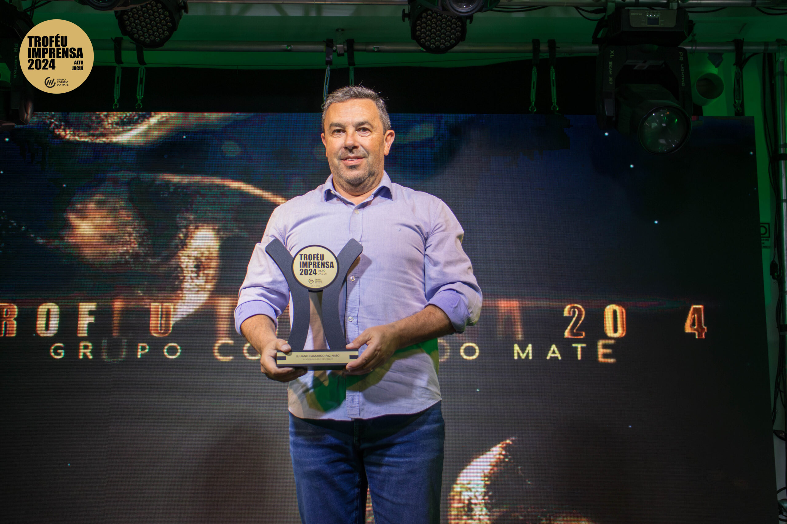 Juliano Pazinato reconhecido como personalidade destaque em 2024