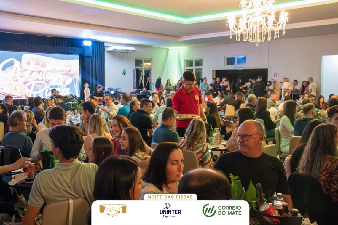 Noite da Pizza realizada pelo Clube União de Espumoso chegou para ficar
