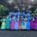 Elenco juvenil do CTG Sinuelo das Coxilhas de Espumoso é campeão geral do Feart em Tapera 