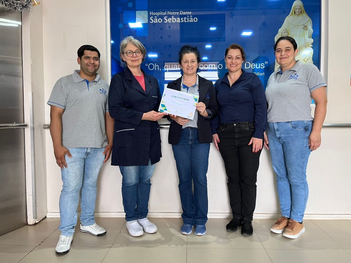 ESPUMOSO | Hospital Notre Dame São Sebastião recebe certificação de excelência pela Unimed