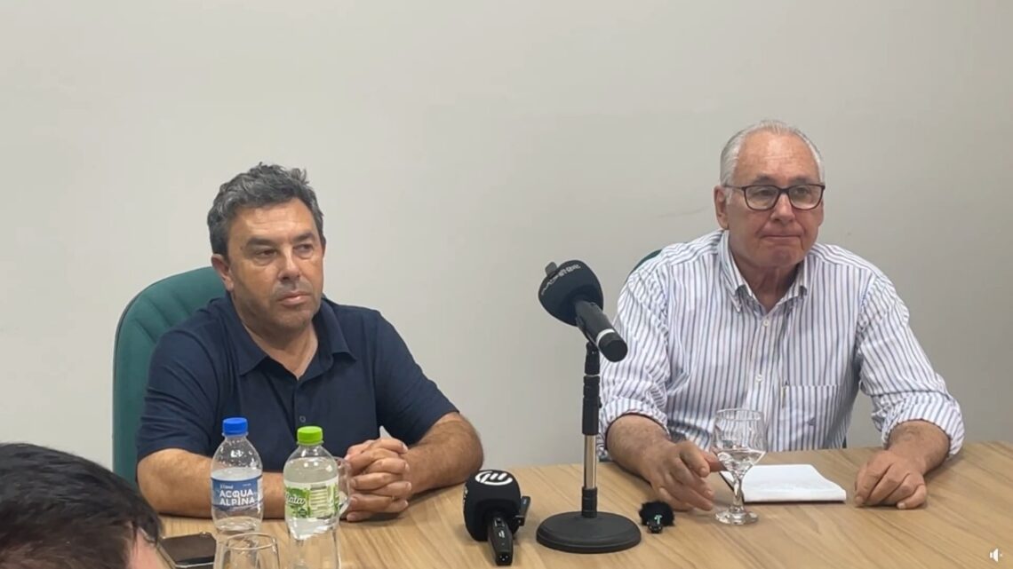 ESPUMOSO | Prefeito Gerson Machado e Vice-prefeito Juliano Pazinato anunciam secretariado