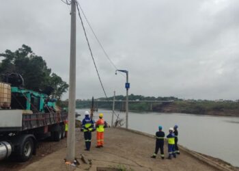 CCR inicia nova etapa de obras na ponte do Taquari