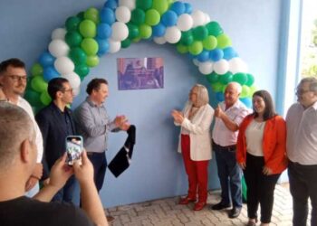 Comunidade de Quinze de Novembro celebra reinauguração da UBS reformada e ampliada
